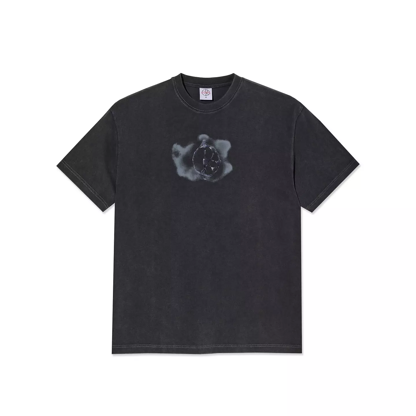 TEE | METAL LOGO - SILVER BLACK