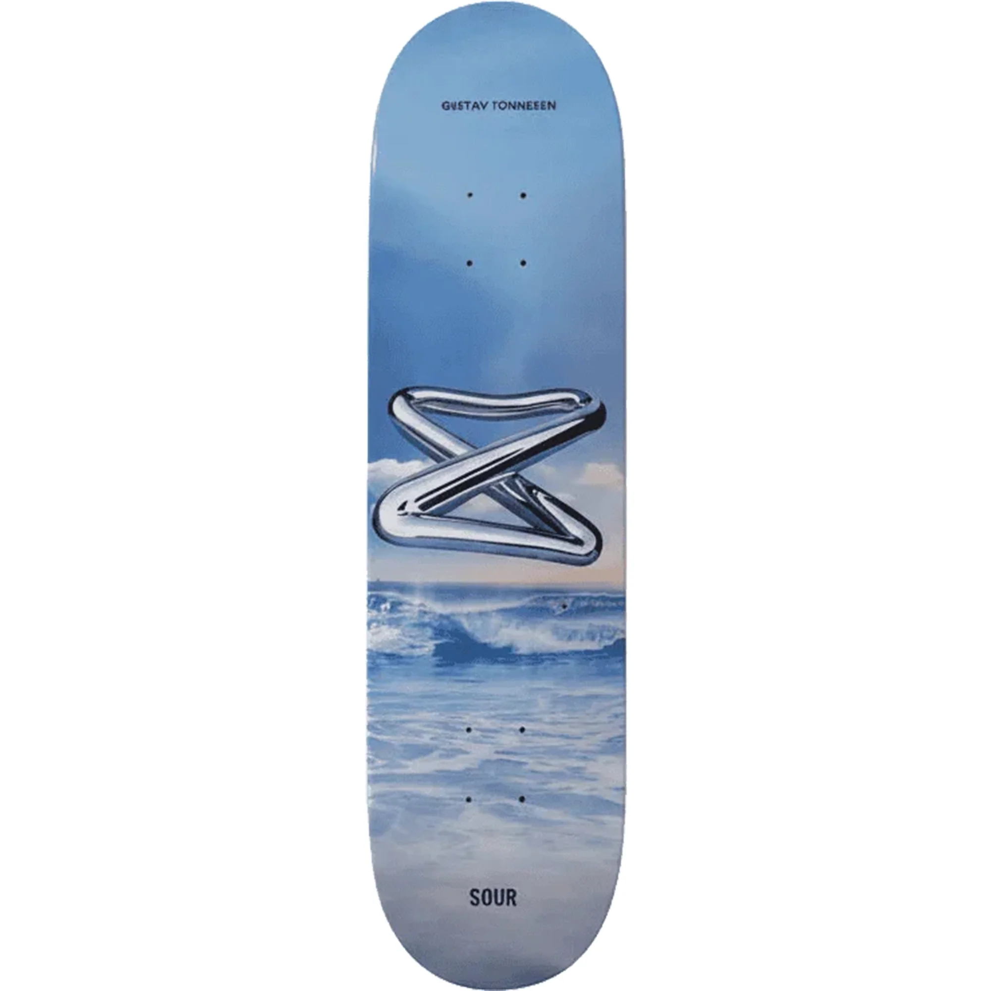SOUR GUSTAV TØNNESEN TUBULAR SKATEBOARD DECK