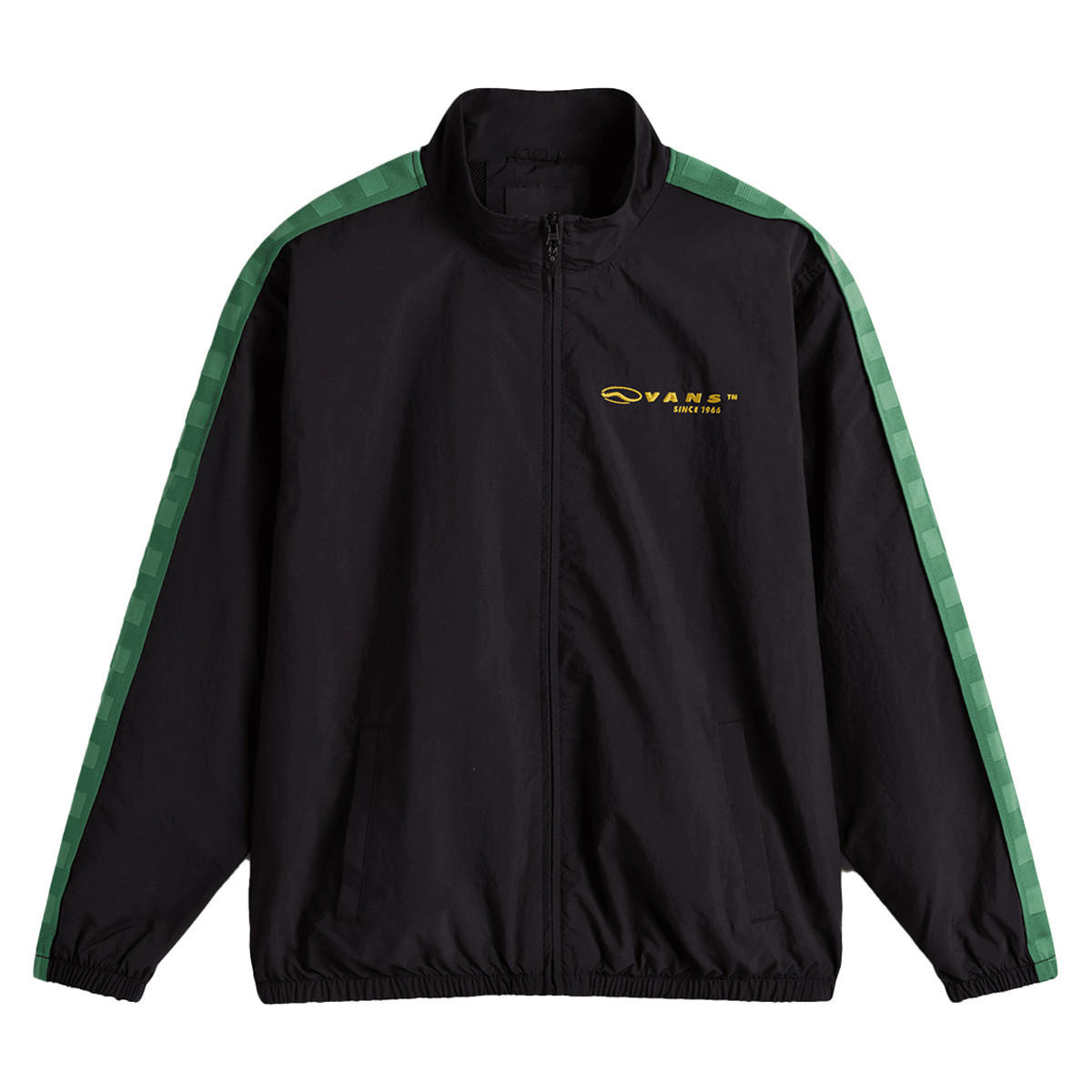 VANS SCANNER NYLON LOOSE TRACK JACKET BLACK